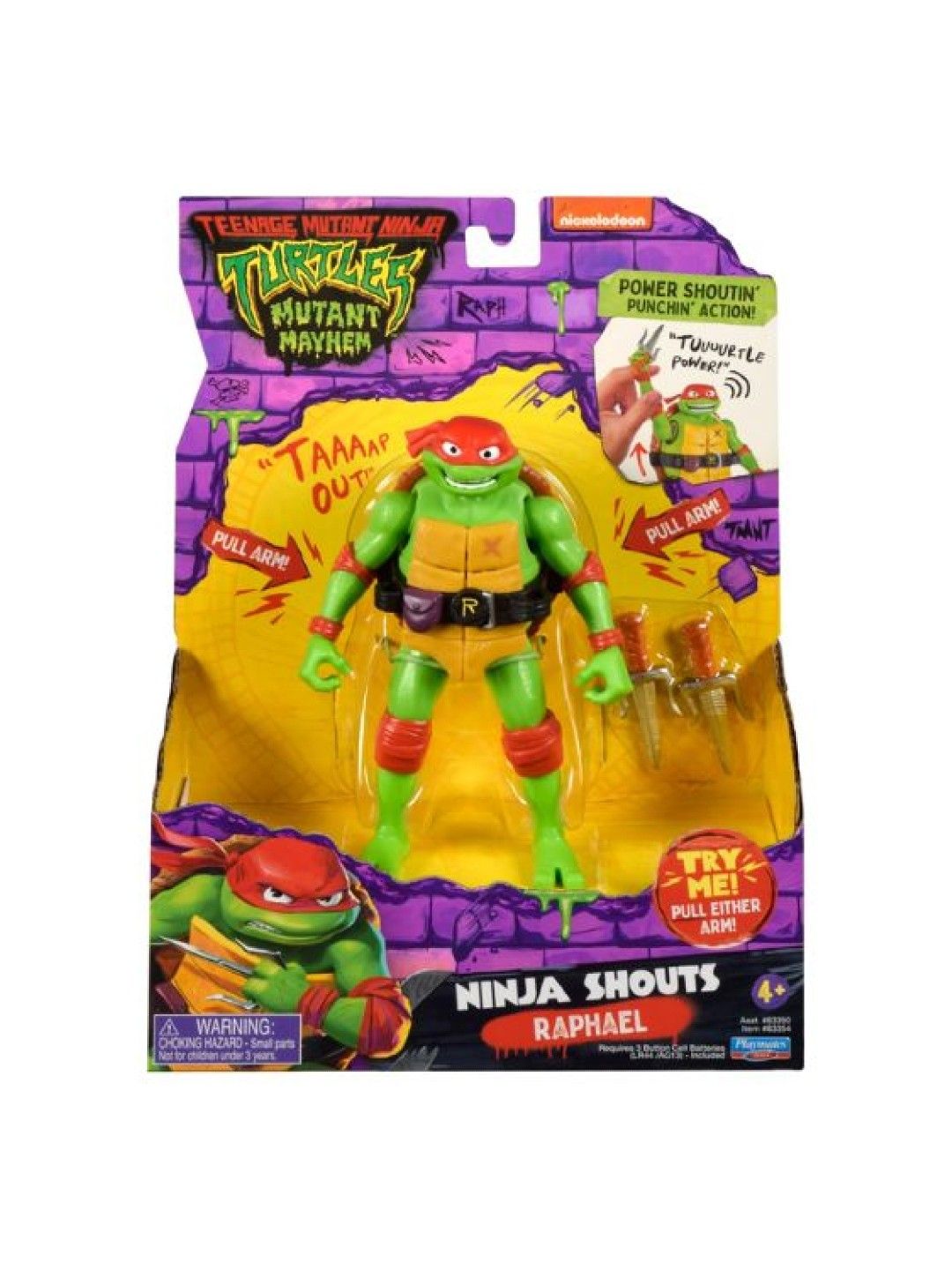 Teenage Mutant Ninja Turtles Mutant Mayhem Ninja Shouts Raphael