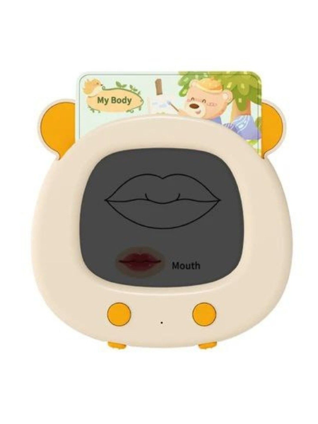 QT Hub LCD Drawing Board with Talking Flash Card (No Color- Image 1)