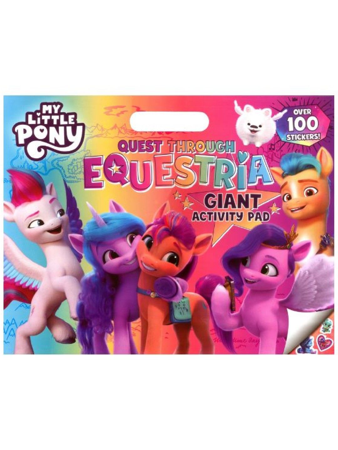 Learning is Fun My Little Pony Giant Activity Pad (No Color- Image 1)