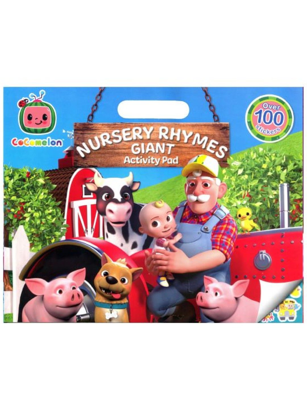 Learning is Fun Cocomelon Giant Activity Pad (No Color- Image 1)