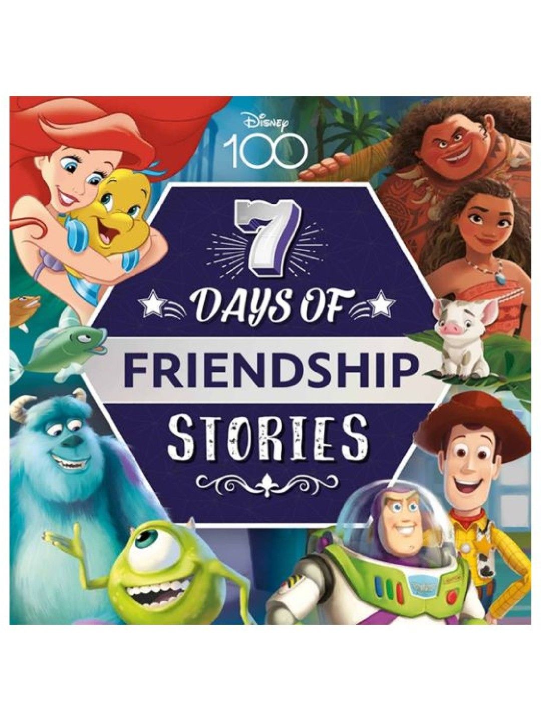 Learning is Fun Disney 7 Days of Friendship Stories (No Color- Image 1)