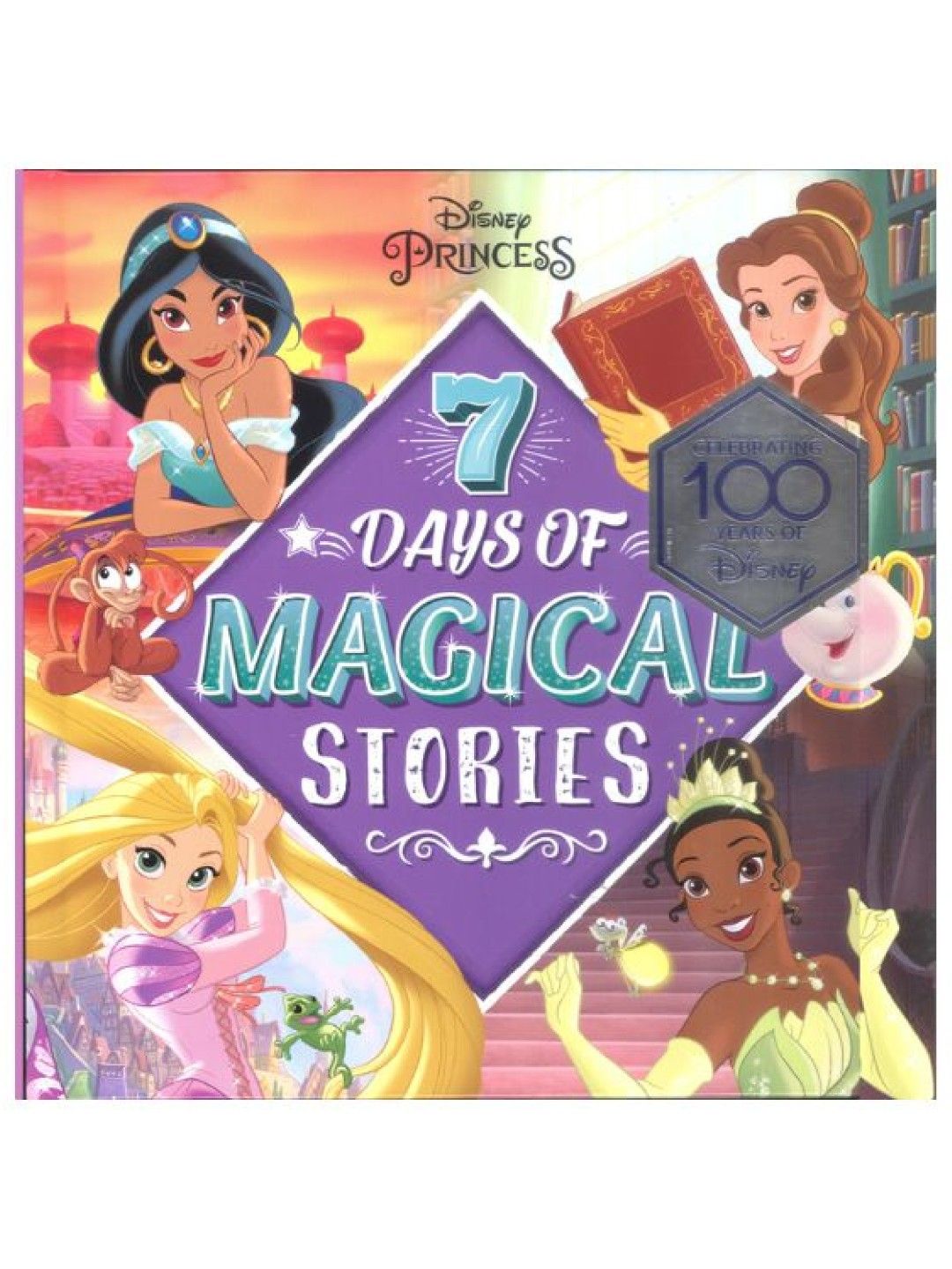 Learning is Fun Disney 7 Days of Magical Stories - Princess (No Color- Image 1)