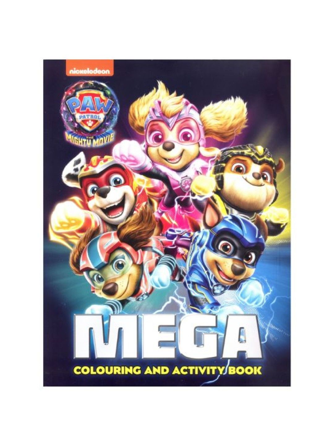 Learning is Fun Nickelodeon Paw Patrol Mighty Movie - Colouring and Activity Book (No Color- Image 1)