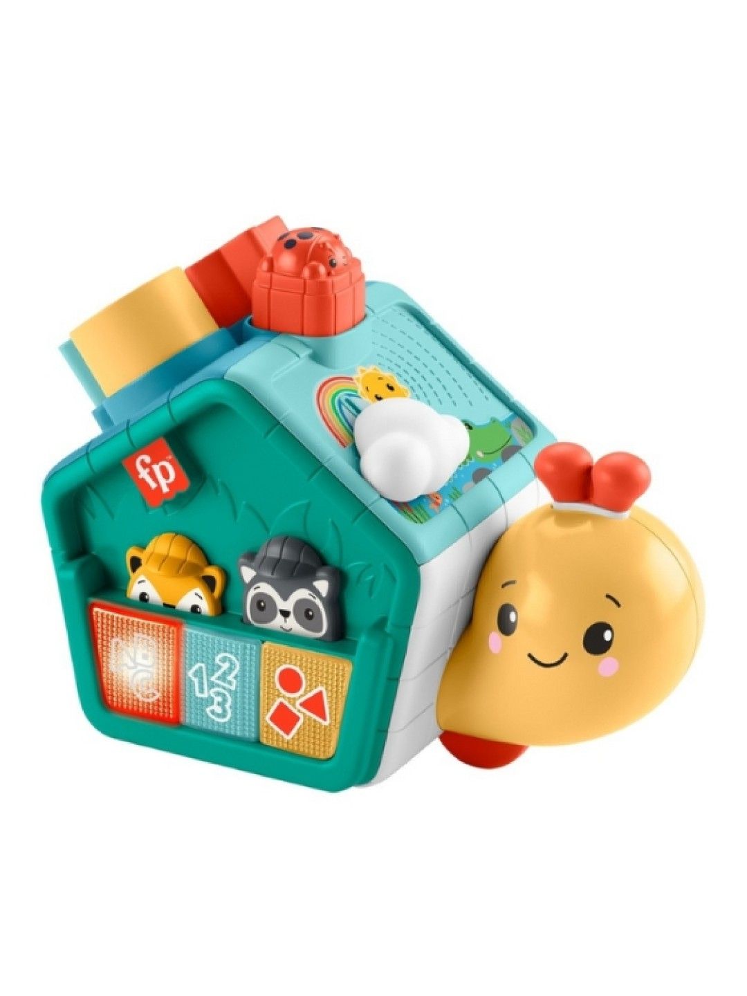 Fisher Price 2 in 1 Press N Go Activity Snail (No Color- Image 1)