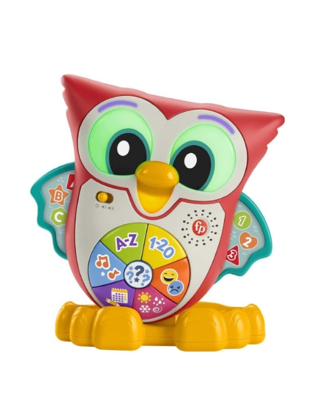 Fisher Price Linkimals Light-Up & Learn Owl Interactive Musical Learning Toy (No Color- Image 1)