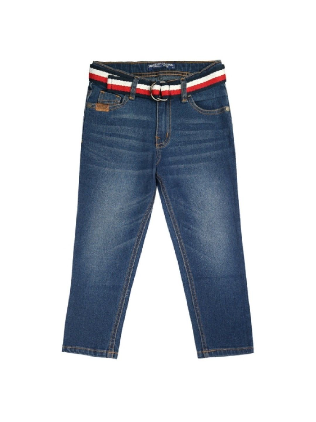 Grizzly Boys Basic Pants (Blue- Image 1)