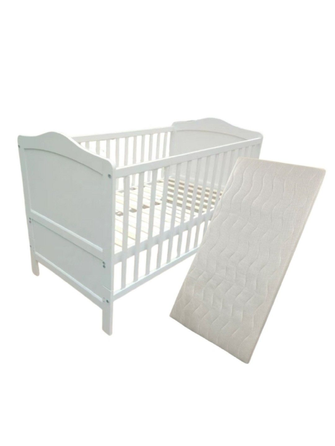 Hamlet Kids Room Freya Convertible Crib with Mattress (No Color- Image 1)