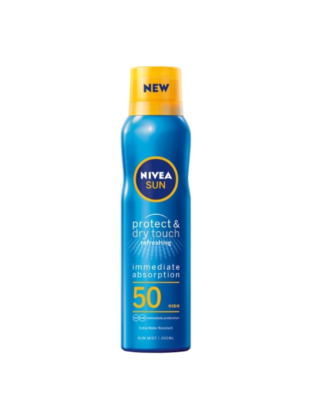NIVEA Sun Protect & Dry Touch Refreshing Spray Sunscreen with SPF 50 (200ml)