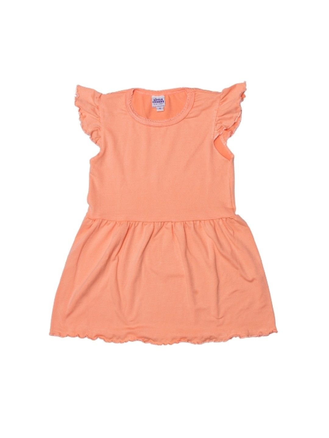 Little Champs Girl's Everyday Flutter Sleeve Play Dress