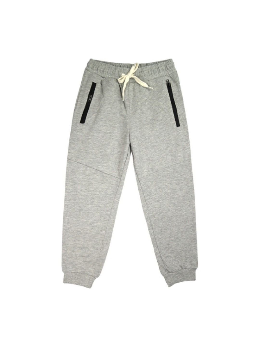 Grizzly Boys Jogger Pants Terry with Cord (Gray- Image 1)