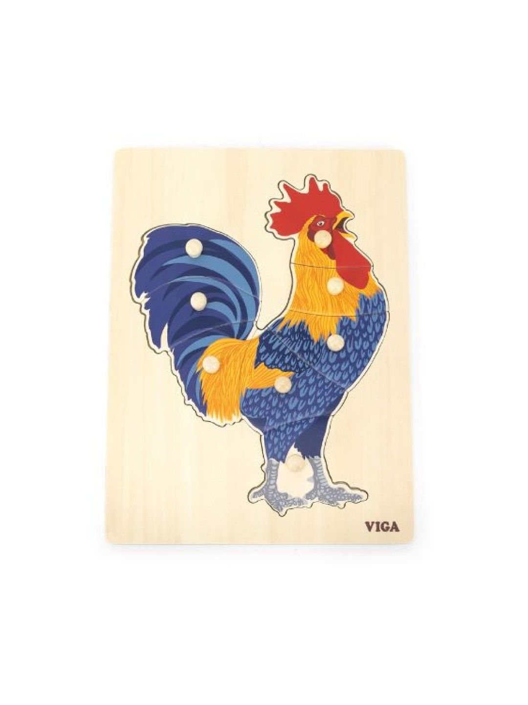 Viga Montessori Puzzle Rooster | edamama