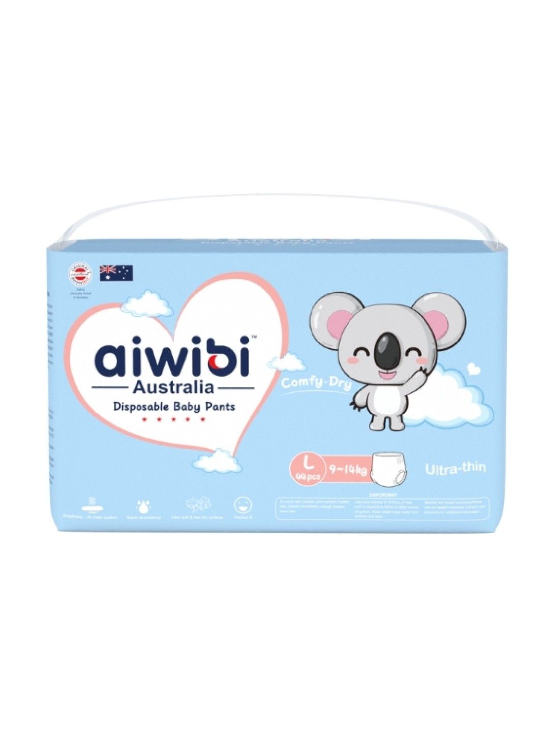 Aiwibi Australia Comfy Dry Pants Diaper - Large