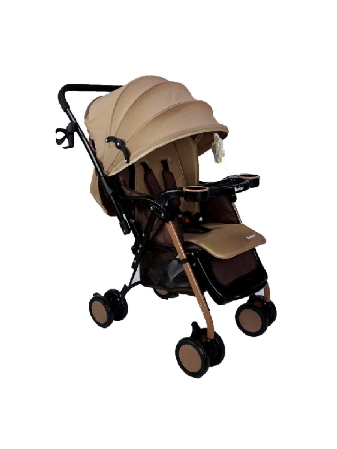 Babygro Reversible Handle Lightweight Stroller (Koshi) - Khaki