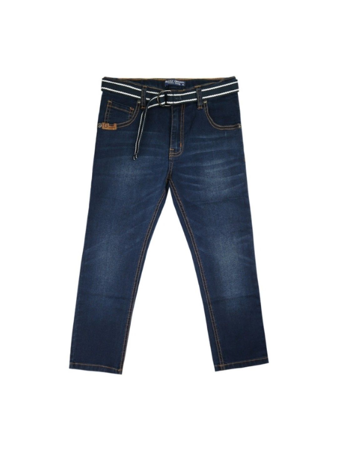 Grizzly Boys Basic Pants (Blue- Image 1)