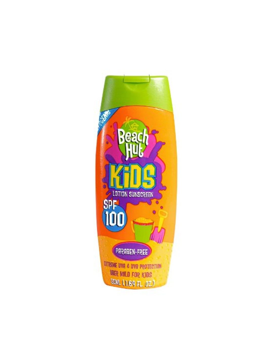 Beach Hut Kids SPF 100 Lotion Sunscreen (50ml) (No Color- Image 1)