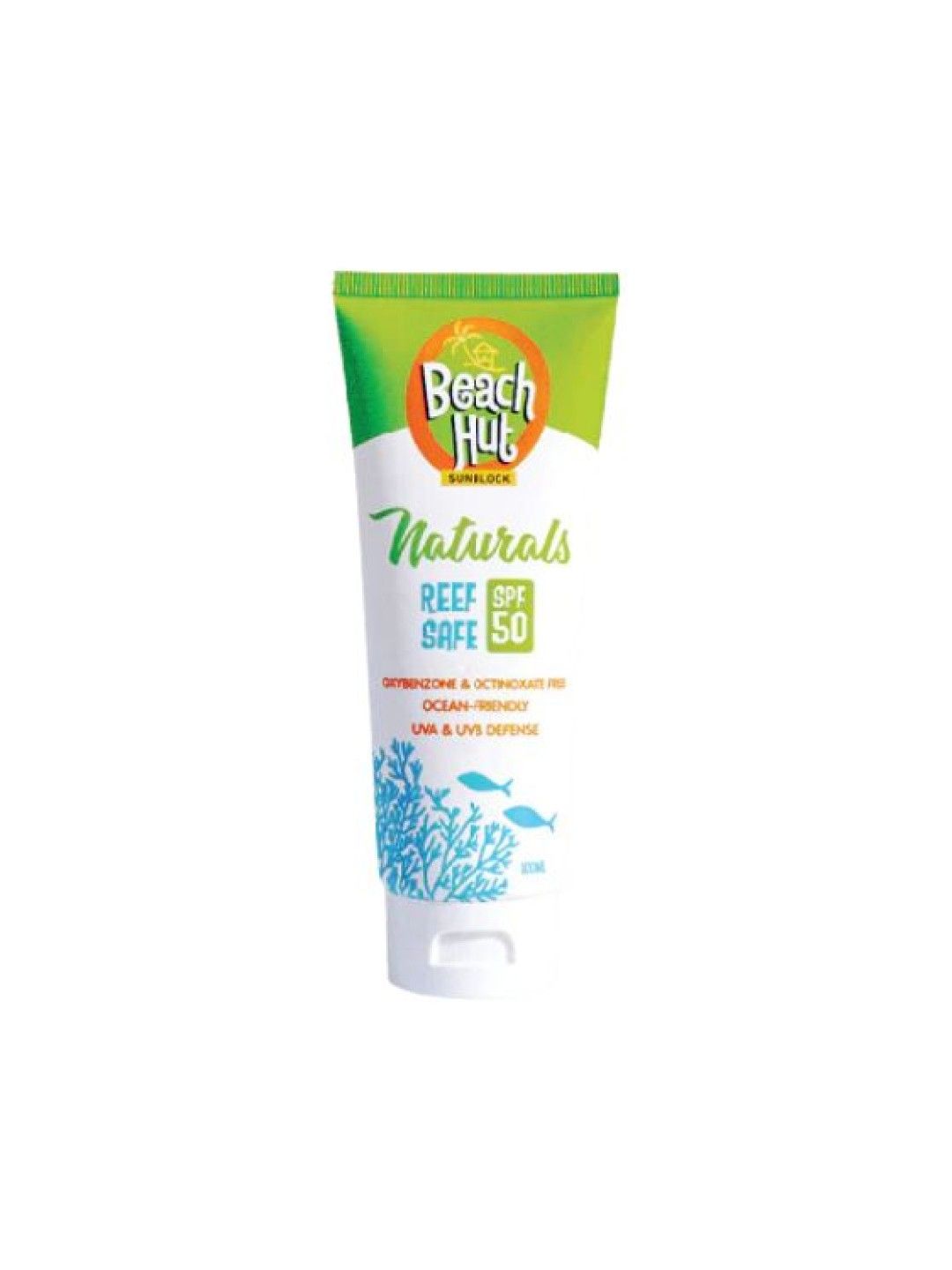 Beach Hut Naturals Reef-Safe SPF50 Lotion (100ml)