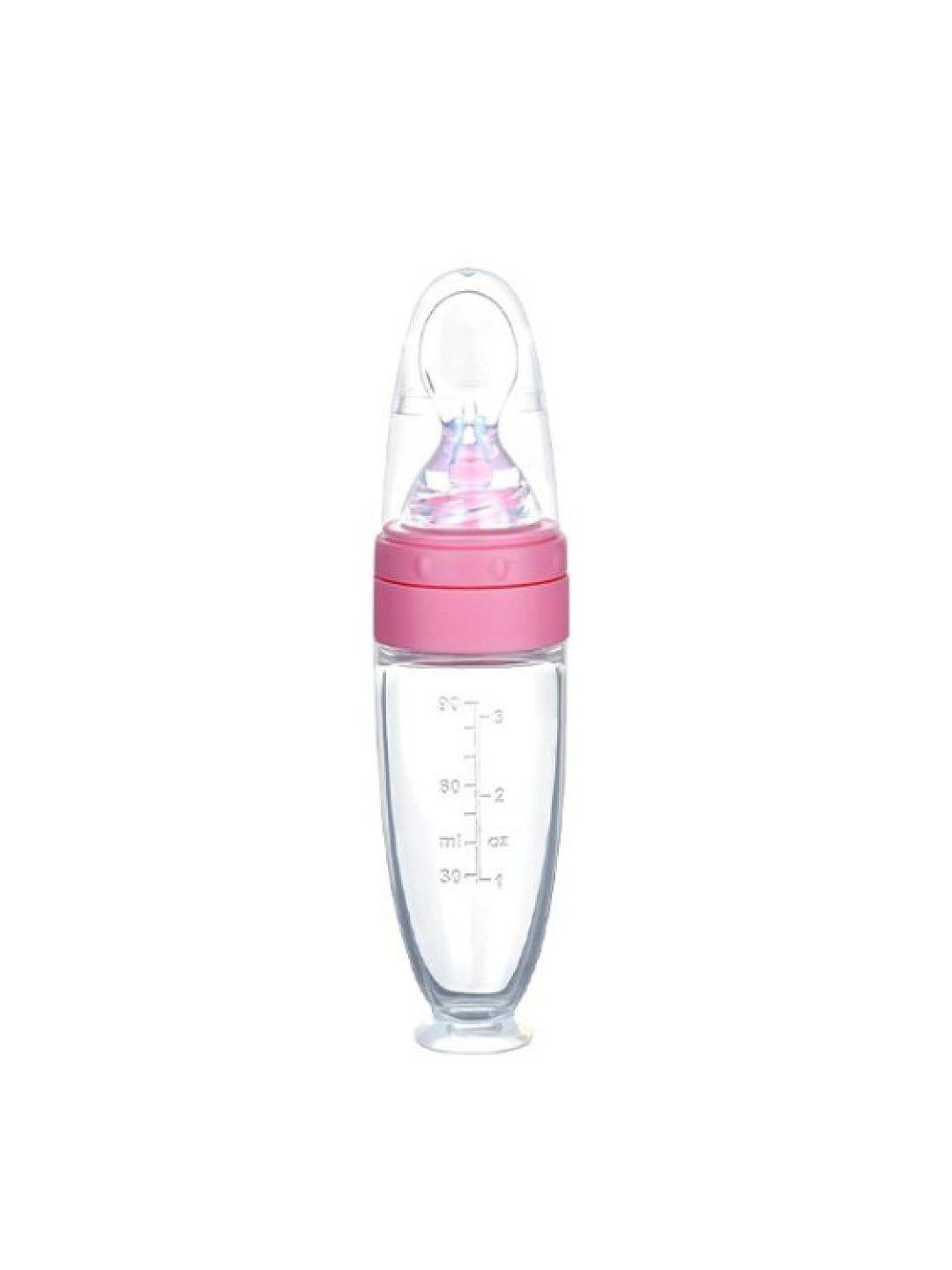 BabyPro Soft Silicone Squeeze Spoon Feeding Bottle