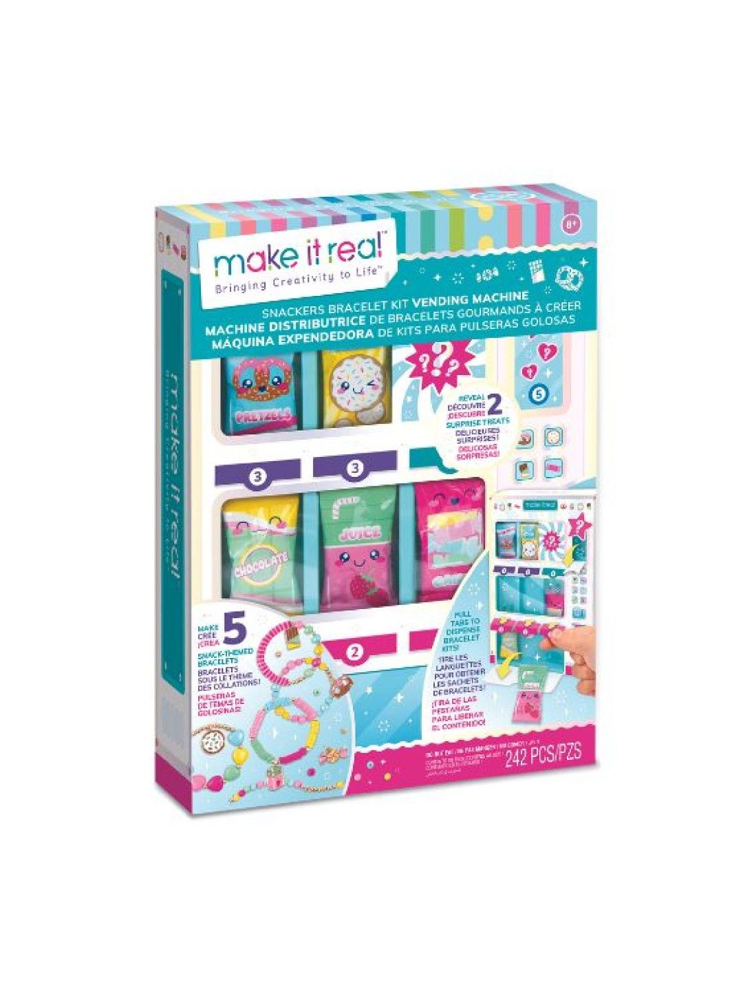 Make It Real Bracelet Kit Snackers Vending (No Color- Image 1)
