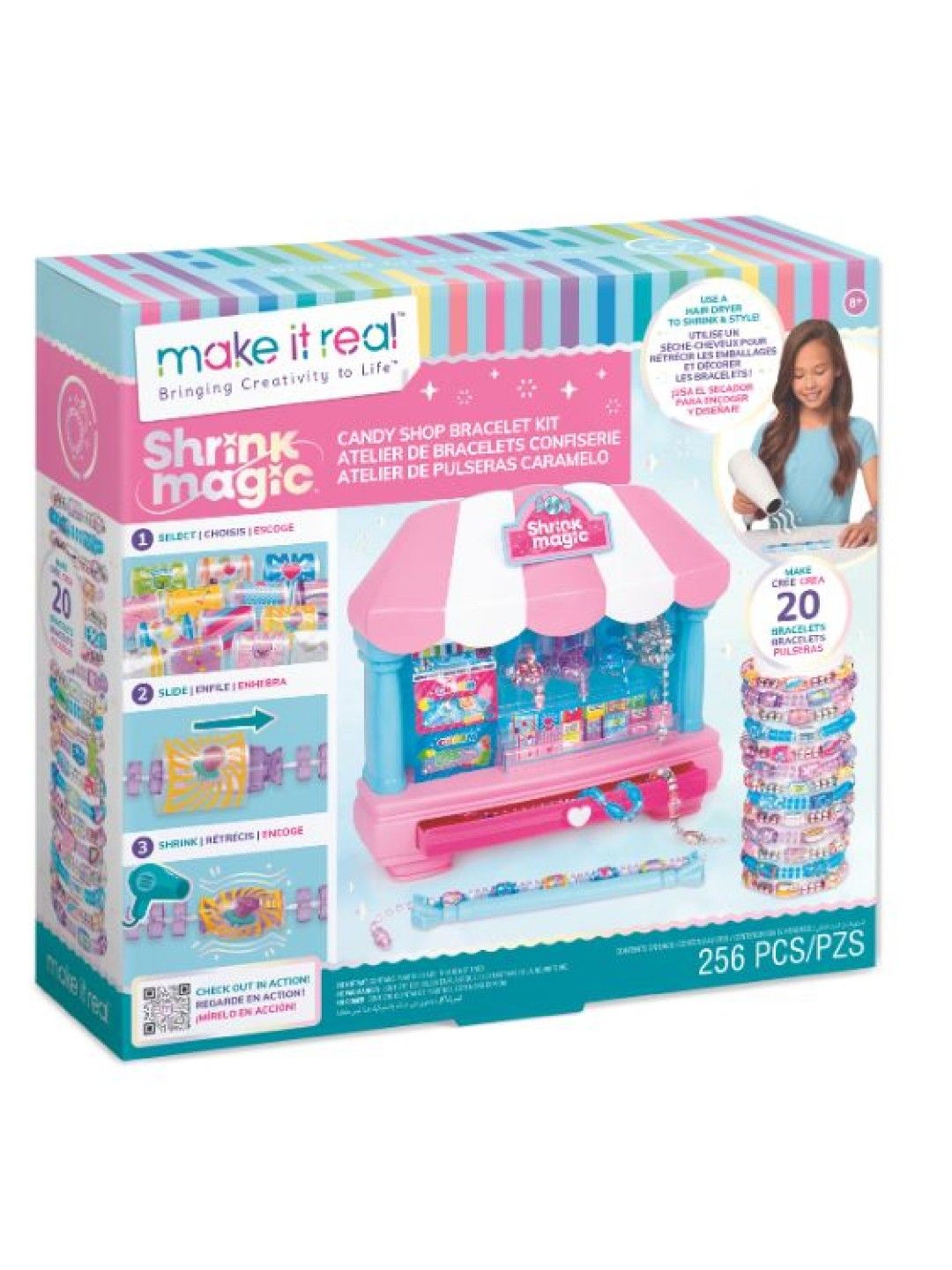 Make It Real Shrink Magic Candy Shop Bracelet Kit (No Color- Image 1)
