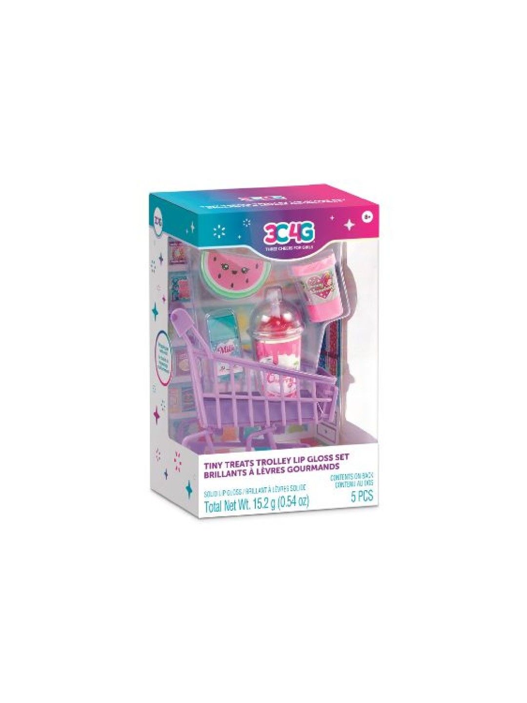 Make It Real Tiny Treats Trolley Lip Gloss Set (No Color- Image 1)