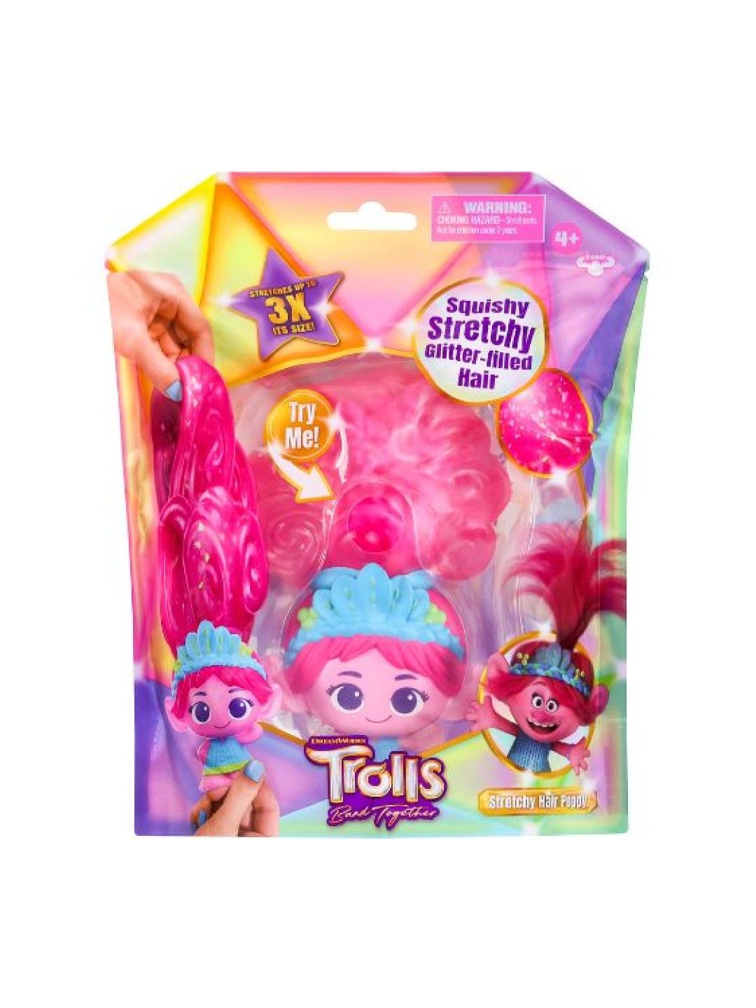 Moose Toys Trolls Squishy Poppy Doll (No Color- Image 1)