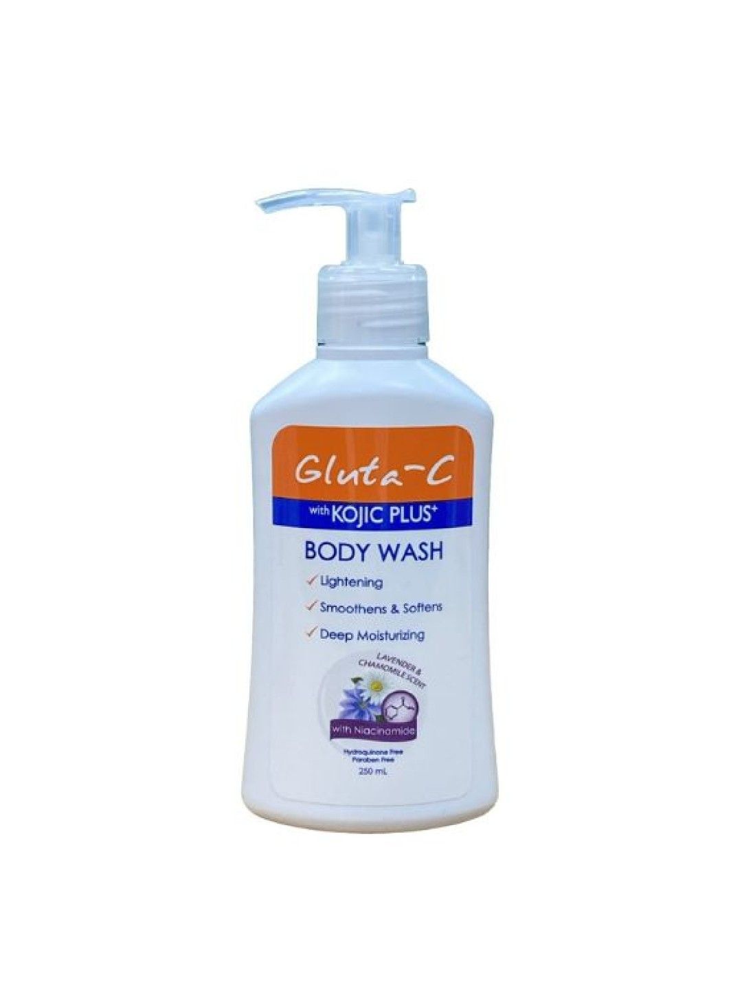 Gluta-C Kojic Plus+ Body Wash with Lavender Scent (250ml) (No Color- Image 1)