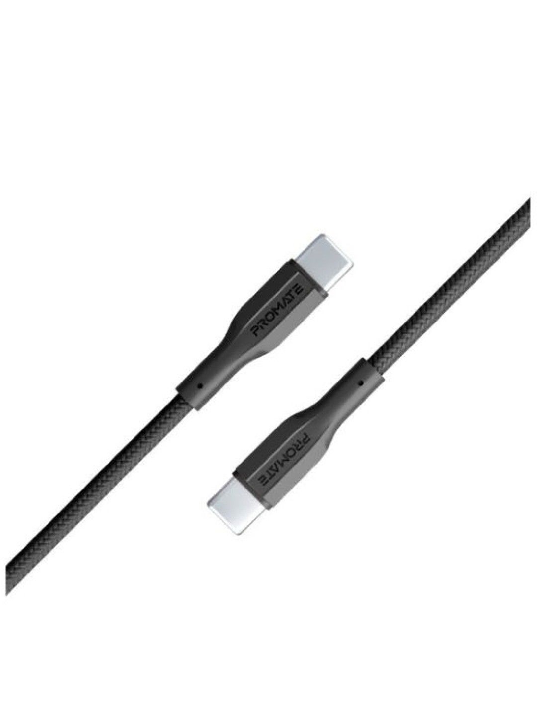 Promate XCORD-CC High Tensile Strength Data & Charge USB-C Cable (Black- Image 1)