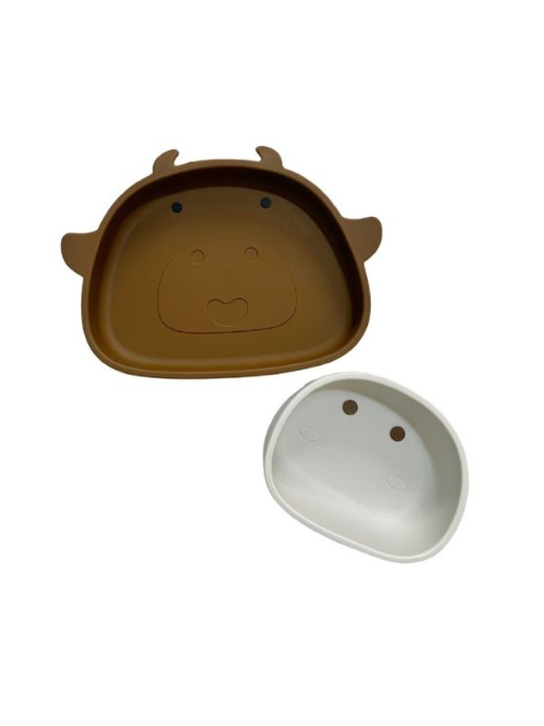 JulieBean Baby Cow and Bowl Set with Suction (2pcs)