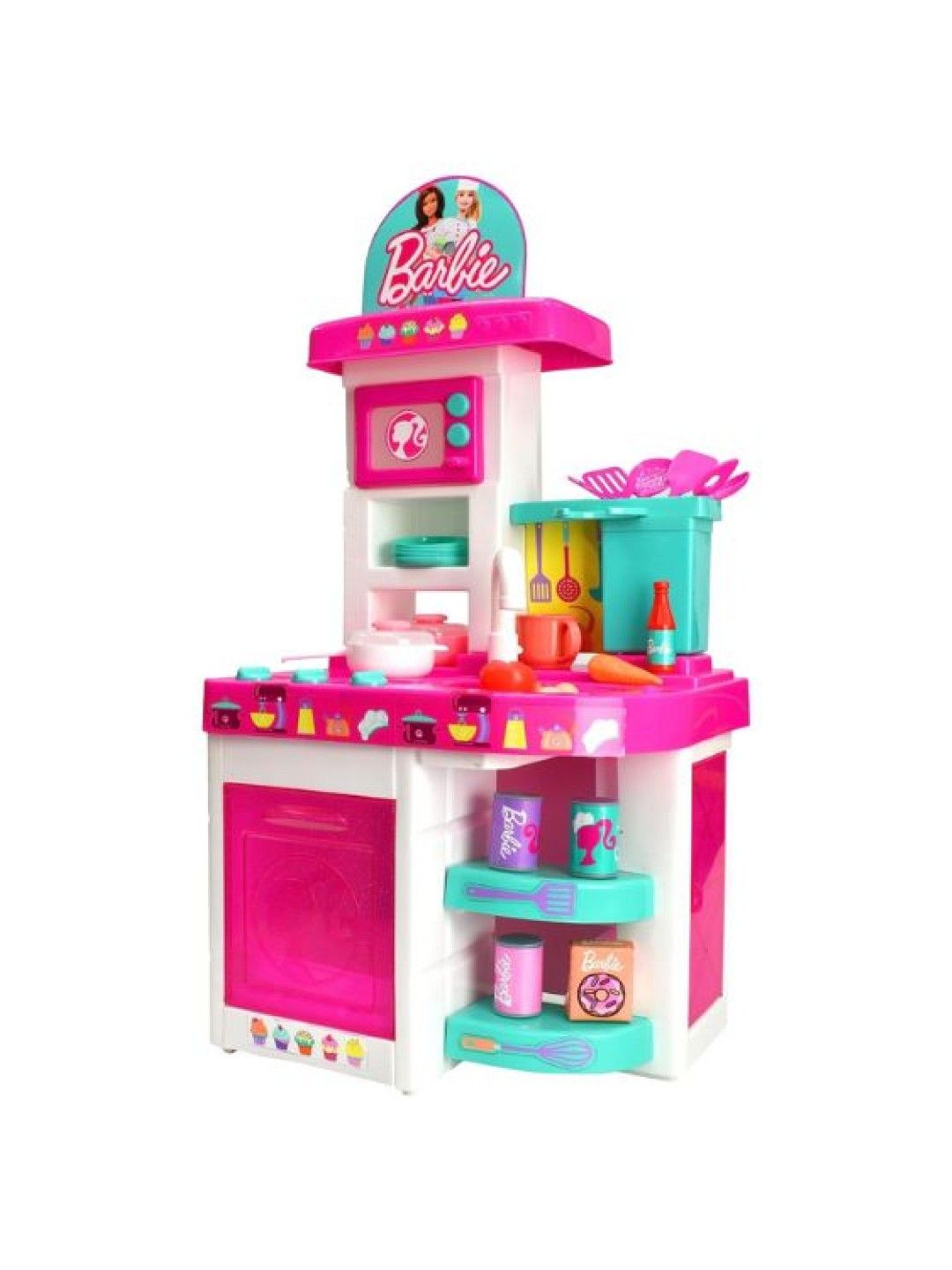 Barbie Kitchen with Light and Sound Playset (No Color- Image 1)