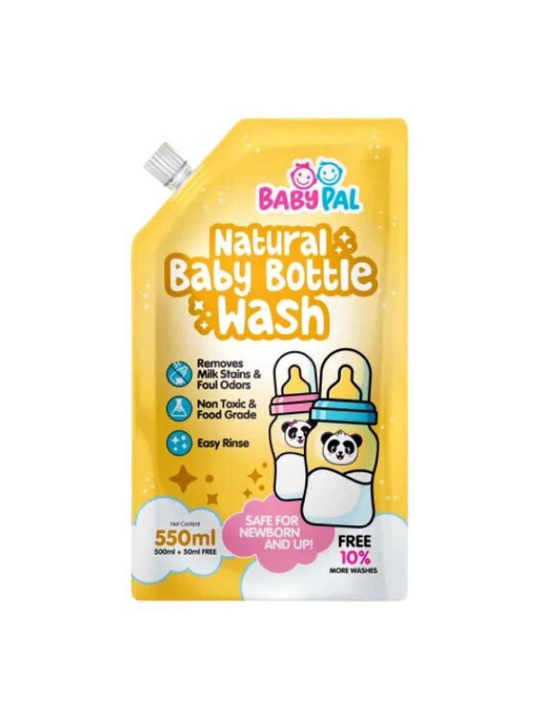 BabyPal Natural Baby Bottle Wash (550ml)