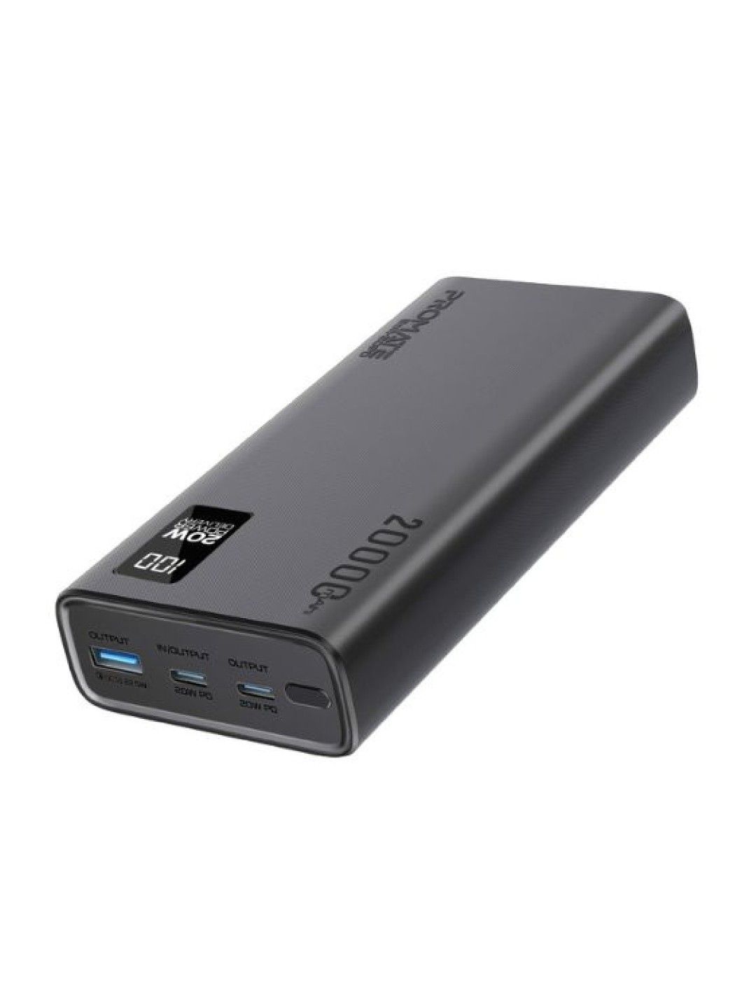 Promate BOLT-20PD Super Slim Design 20000mAh Smart Charging Power Bank