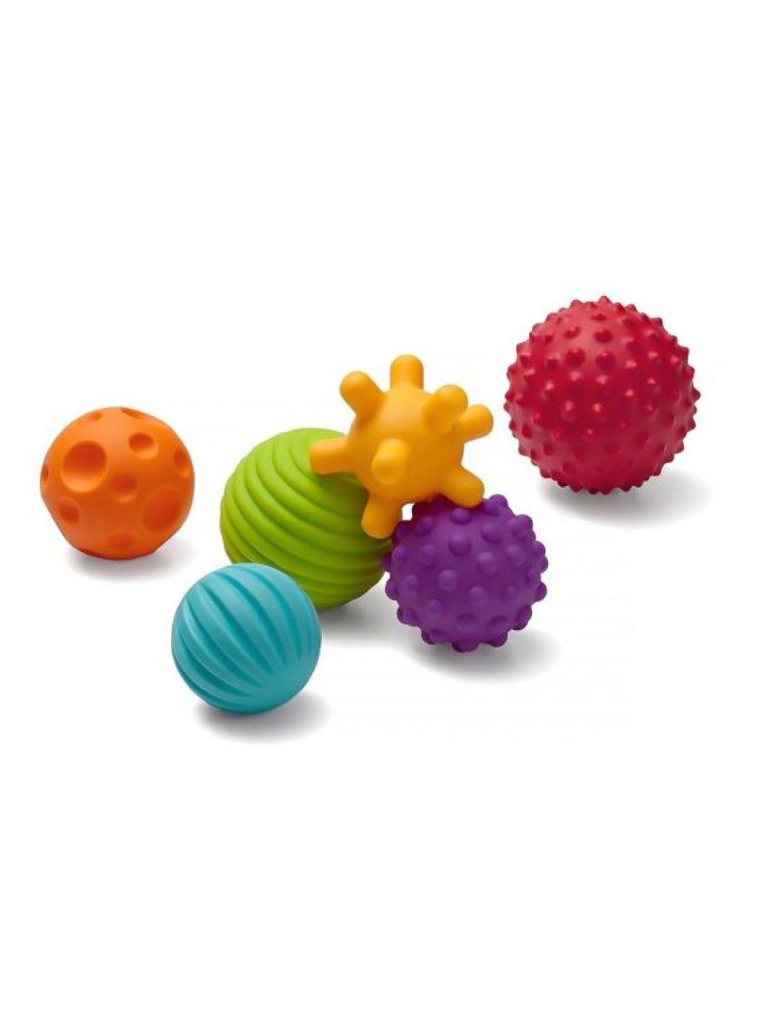 Infantino Textured Multi Ball Set - 6 Piece Set (No Color- Image 1)