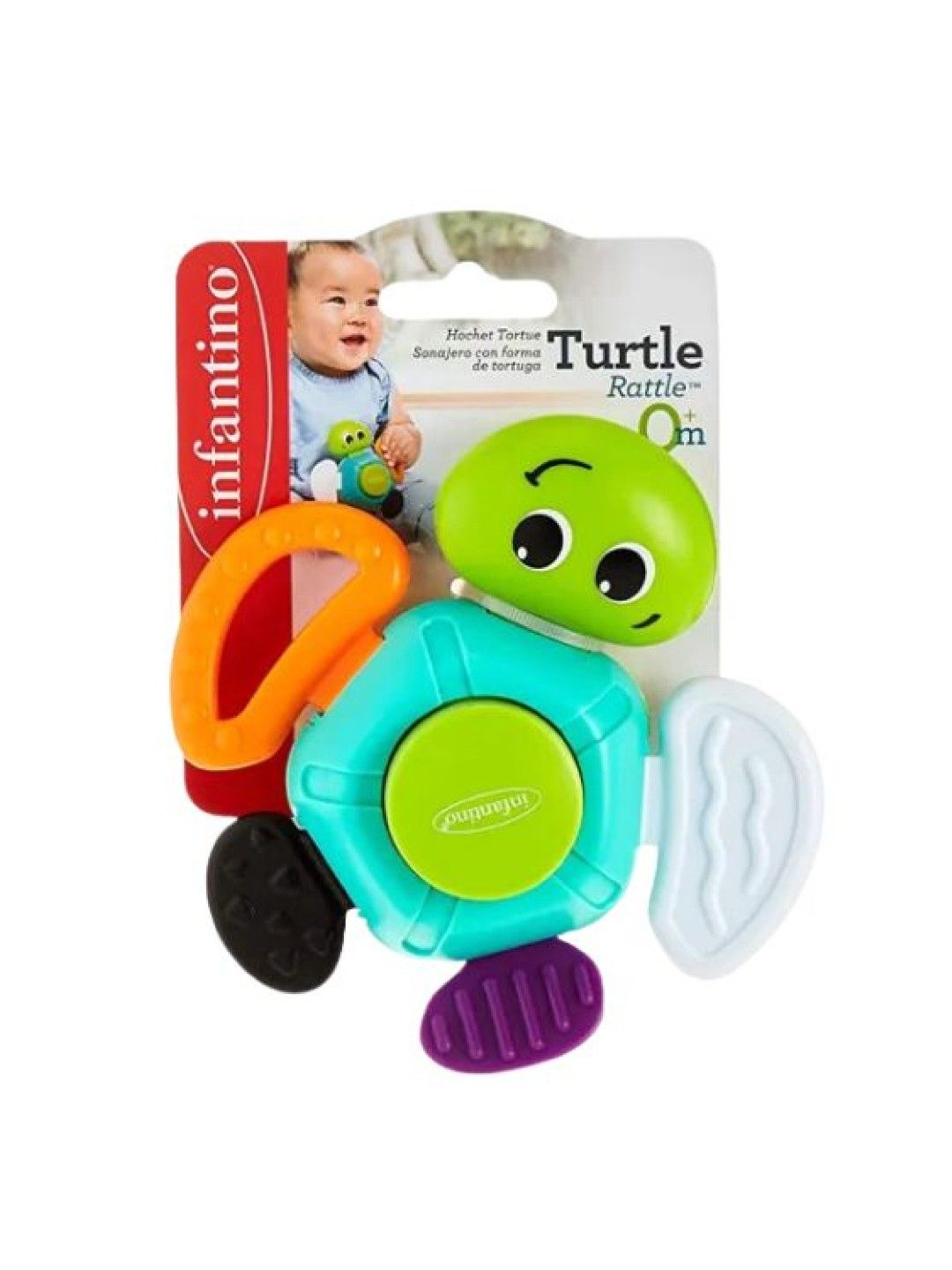 Infantino Turtle Rattle (No Color- Image 2)