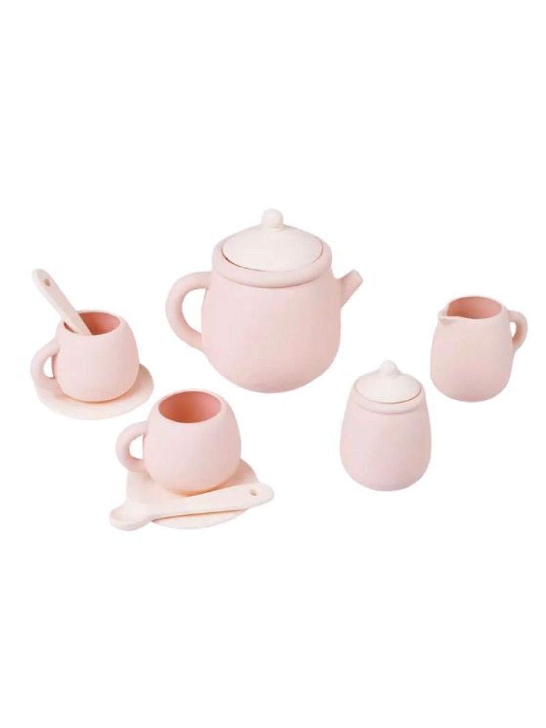 The Baby Basket Silicone Tea Party Toy Set