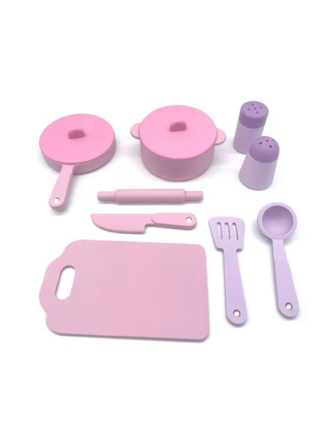 The Baby Basket Silicone Kitchen Tools Toy Set (10pcs)