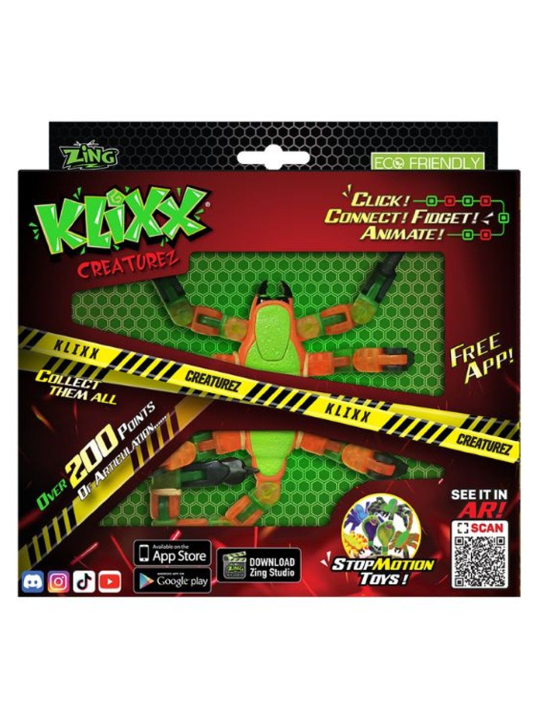 Zing Klixx Creaturez Scorpion (Green- Image 4)