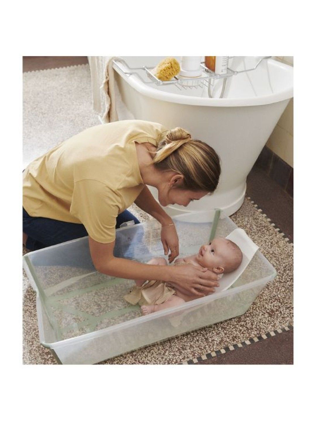 Stokke® Flexi Bath® Newborn Support (White- Image 3)