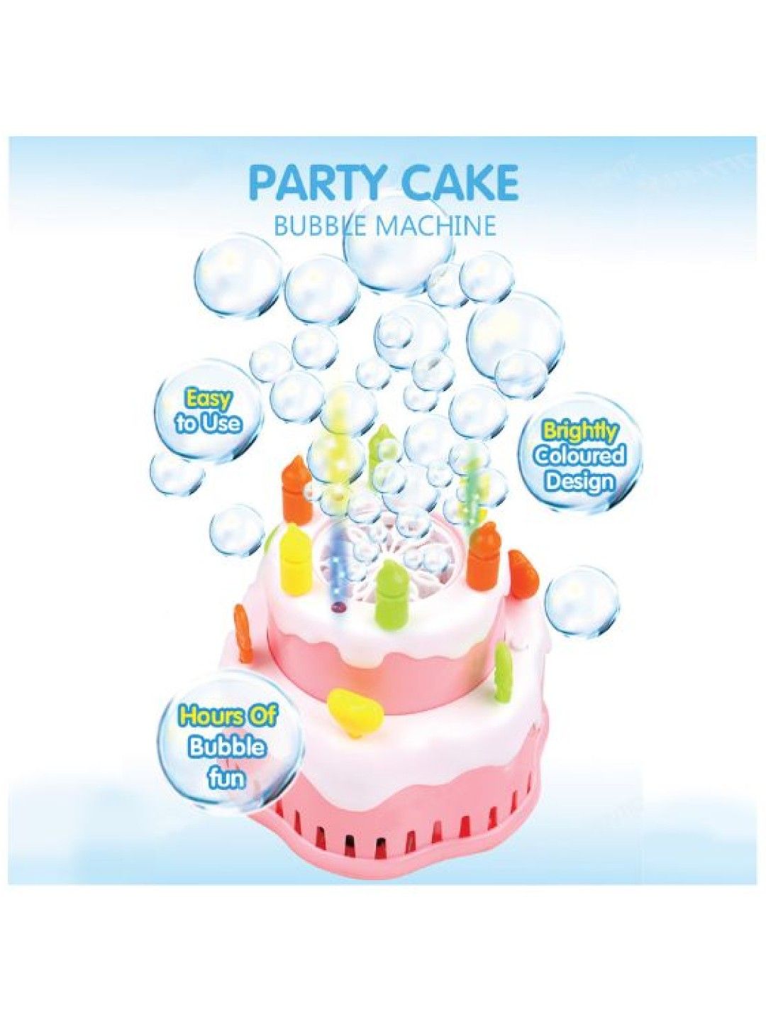 Wanna Bubbles Cake Bubble Machine Toy (No Color- Image 2)