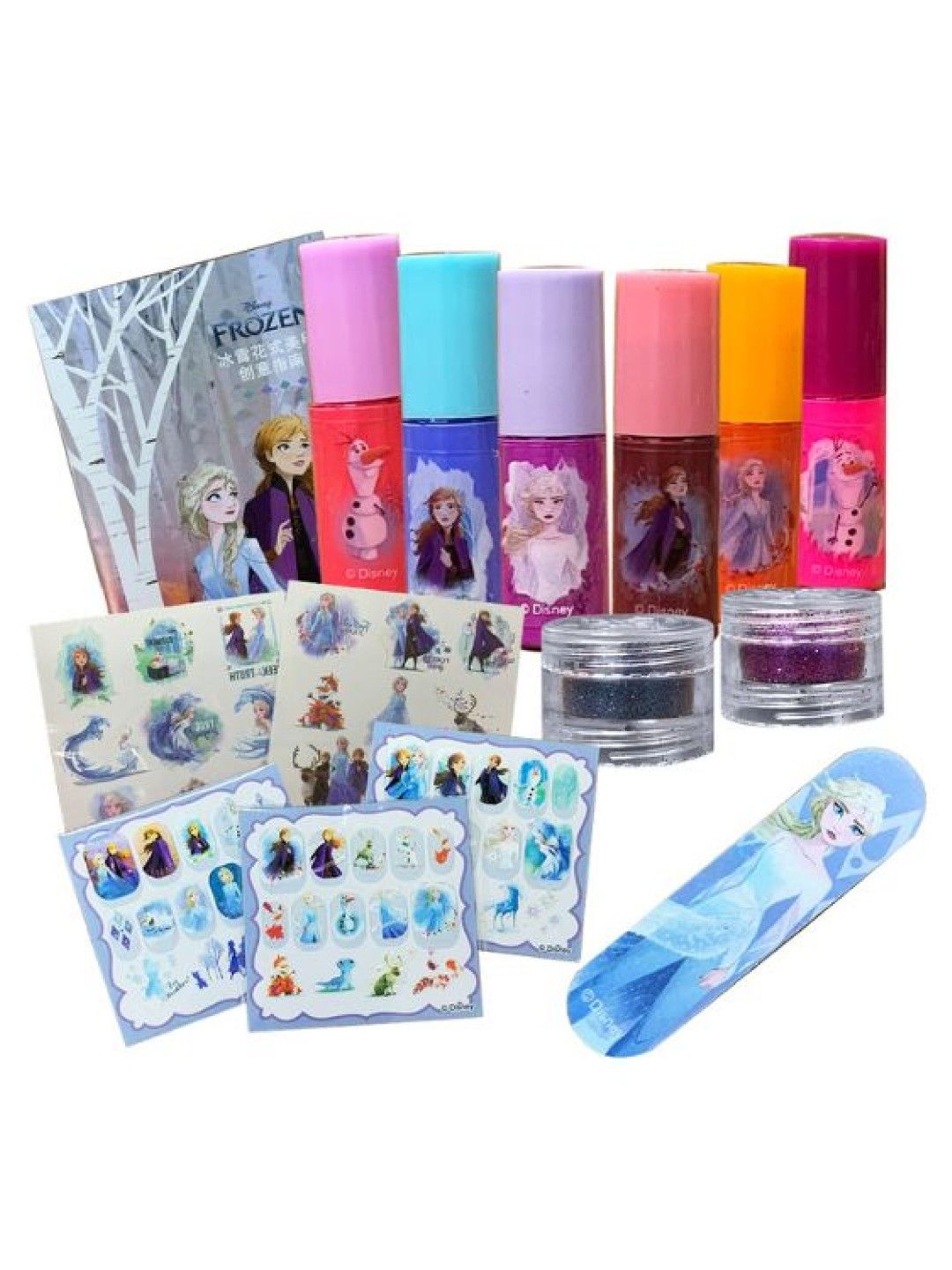 S&Li Cosmetics Disney Frozen Original - Creative Nail Art Salon Transfer Sticker Set (No Color- Image 3)