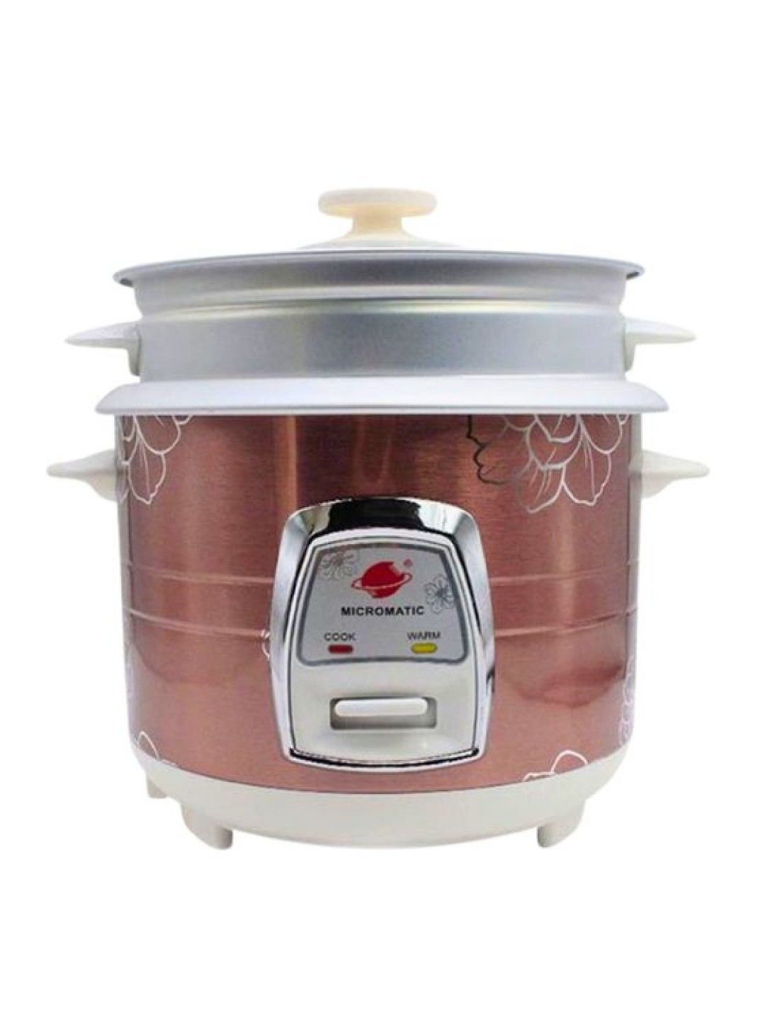 MICROMATIC MRC-538D Rice Cooker w/ Steamer 1.0L (No Color- Image 1)