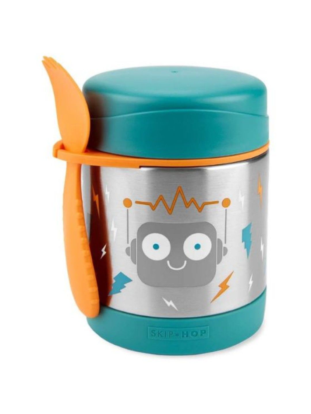 Skip Hop Spark Style Insulated Food Jar (Robot- Image 1)