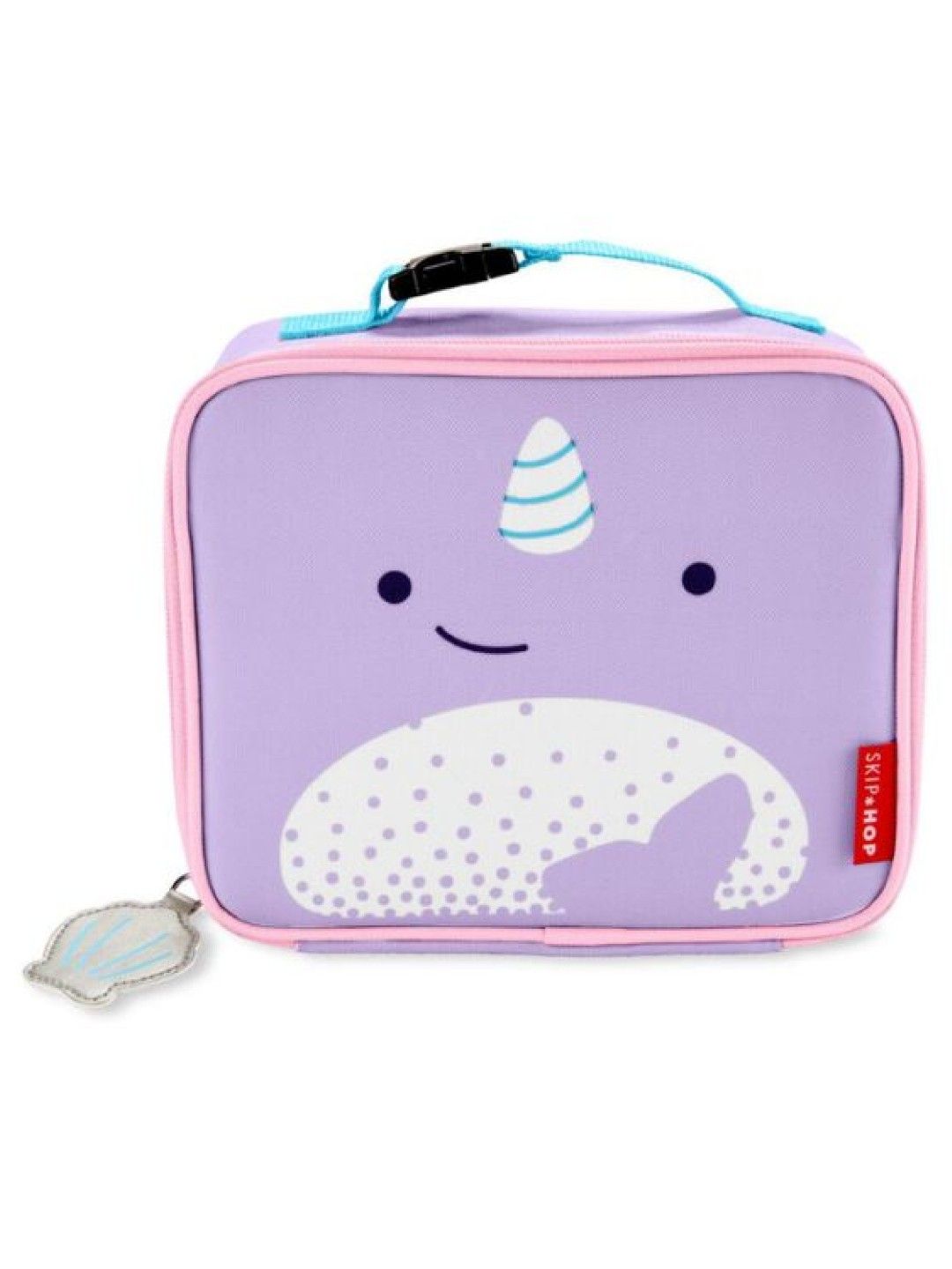 Skip Hop Zoo Lunch Bag (Narwhal- Image 1)