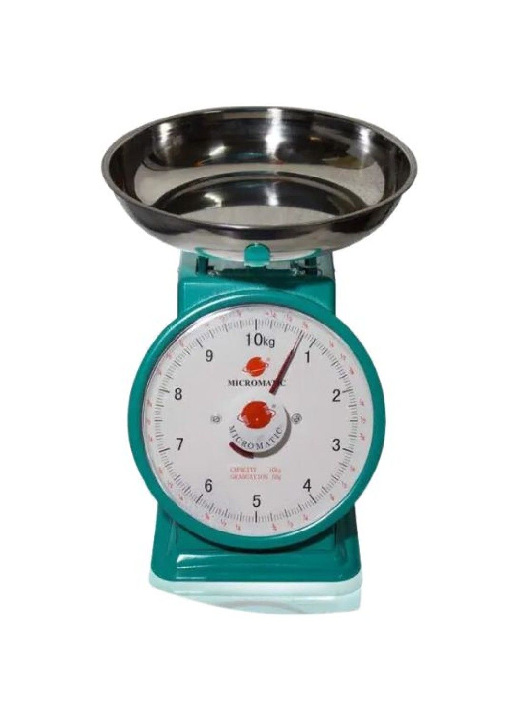 MICROMATIC MDS-10AB Aluminum Bowl Dial Scale 10kg (No Color- Image 1)