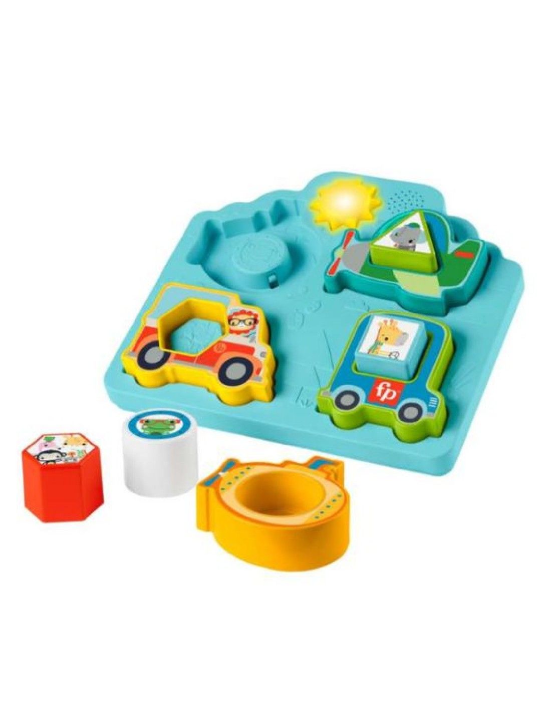 Fisher Price Shapes & Sounds Vehicle Puzzle (No Color- Image 1)