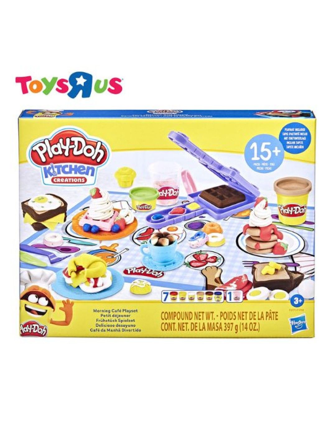 Toys R Us Play-doh Kitchen Creations Morning Cafe Playset (No Color- Image 1)