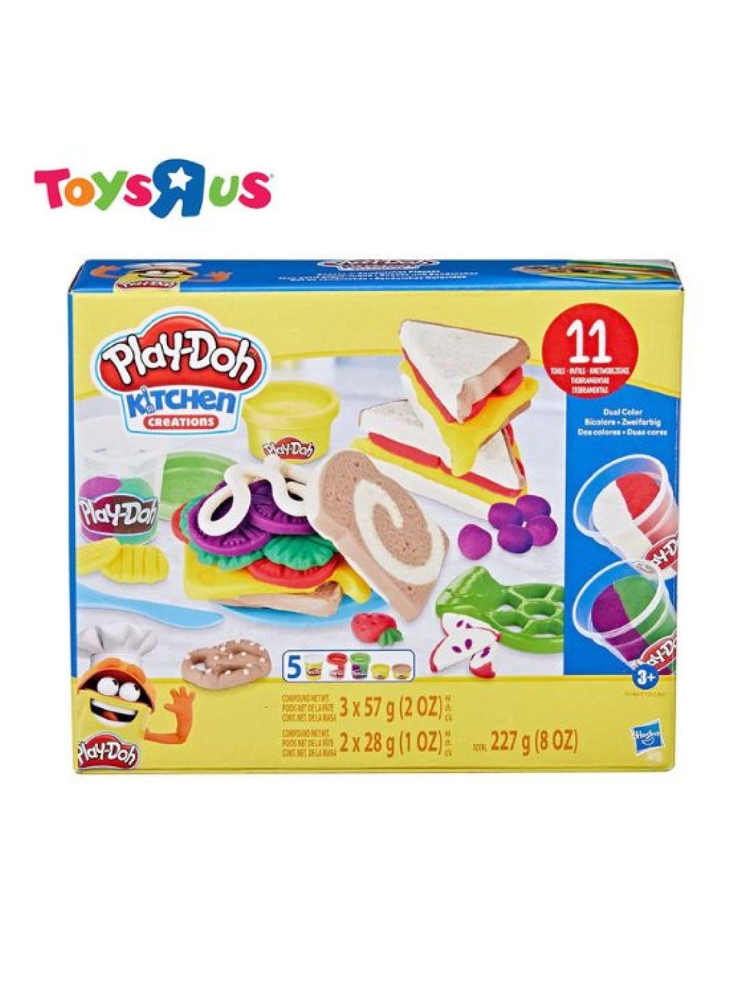 Toys R Us Play-Doh Kitchen Creations Snack n' Sandwiches Playset