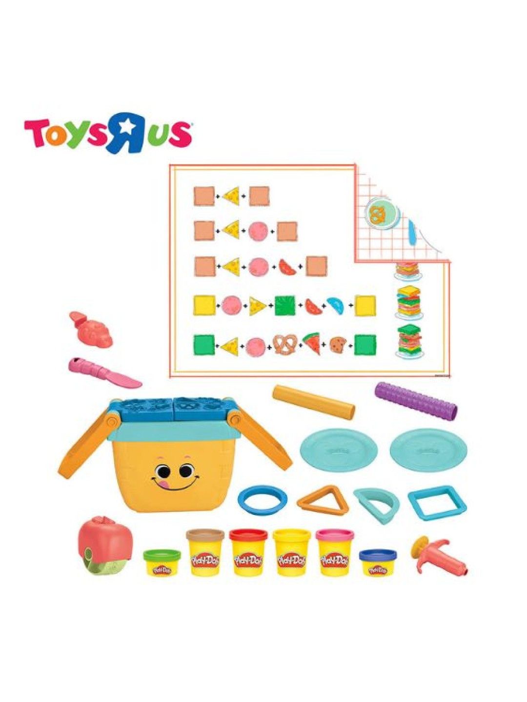 Toys R Us Play-Doh Picnic Shapes Starter Set (No Color- Image 2)