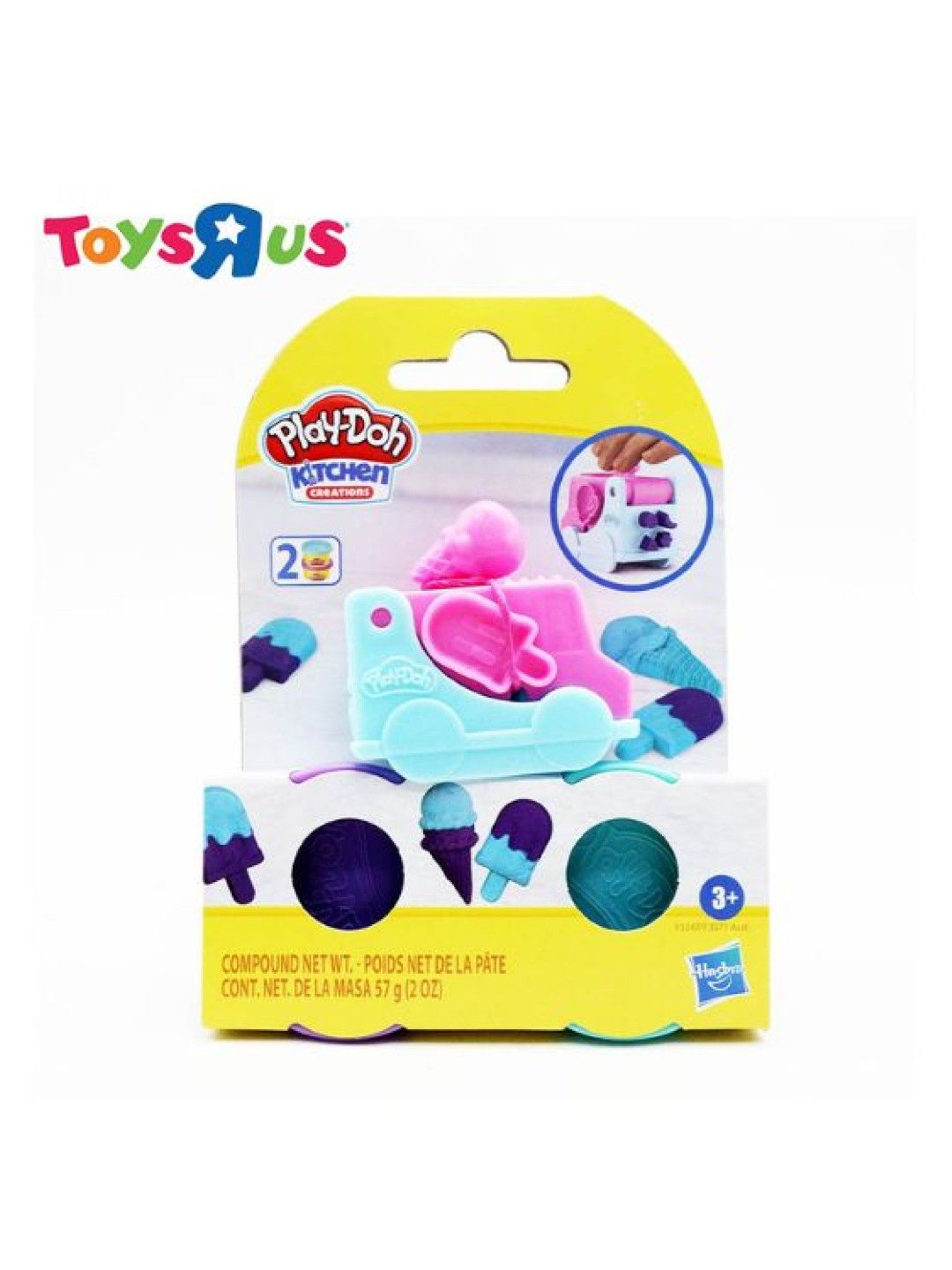 Toys R Us Play-Doh Ice-Cream Food Truck (Pink- Image 1)