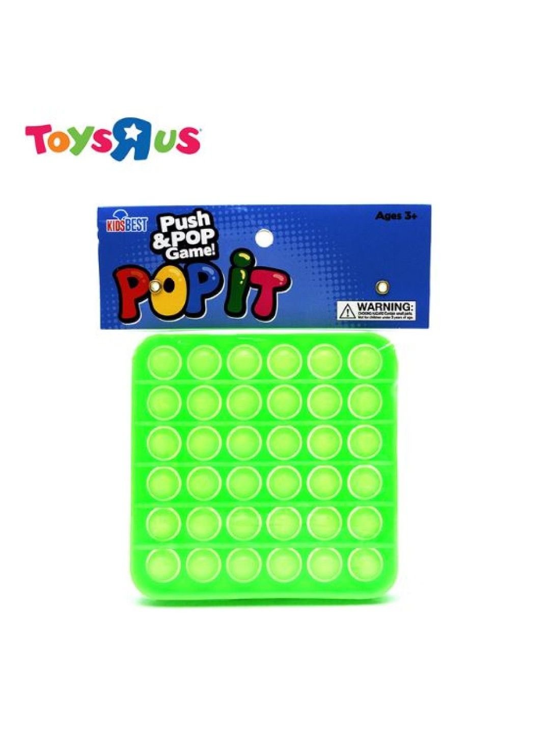 Toys R Us KidsBest Push & Pop Game Pop It - Square