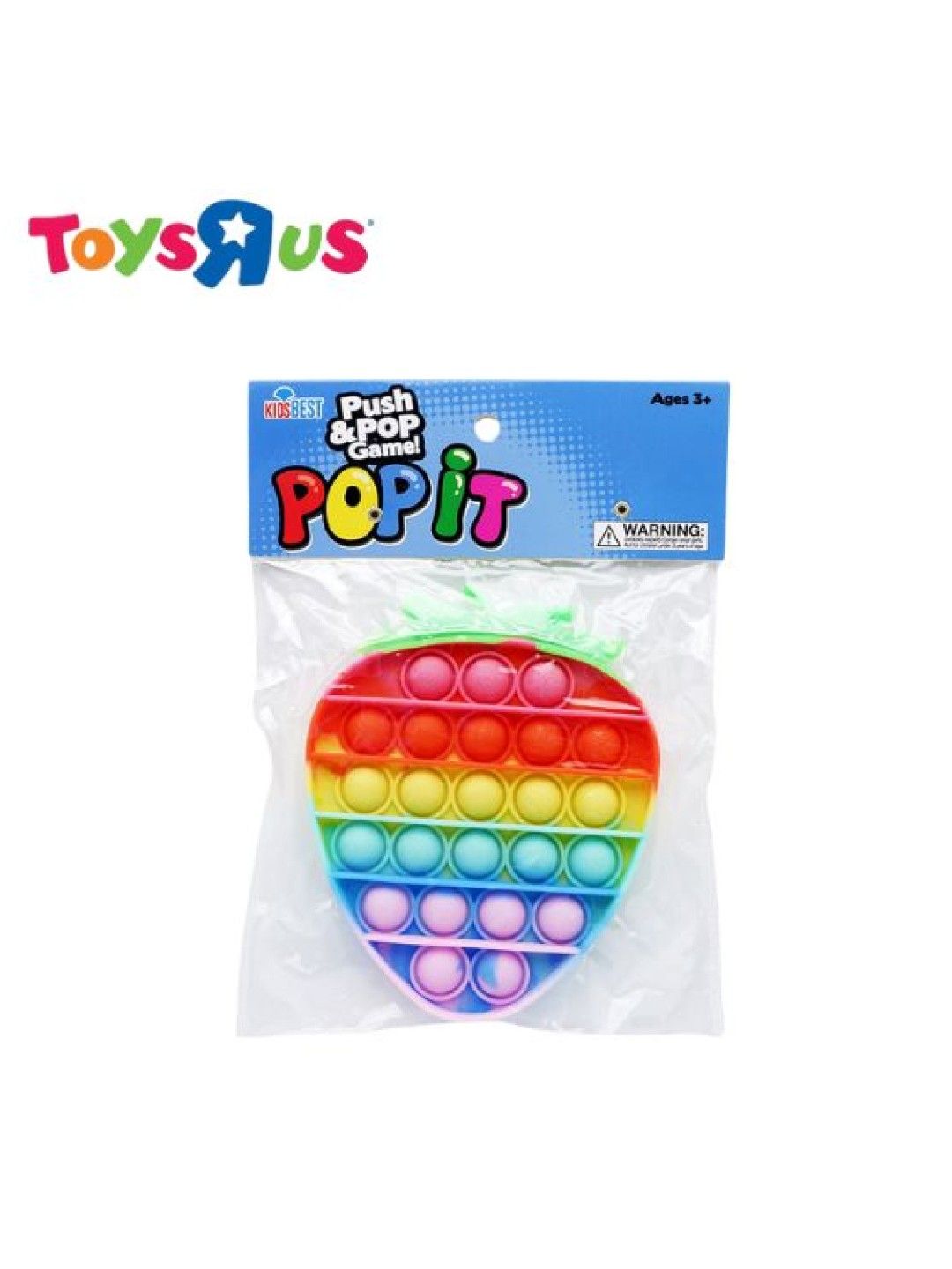 Toys R Us KidsBest Push & Pop Game Pop It - Strawberry